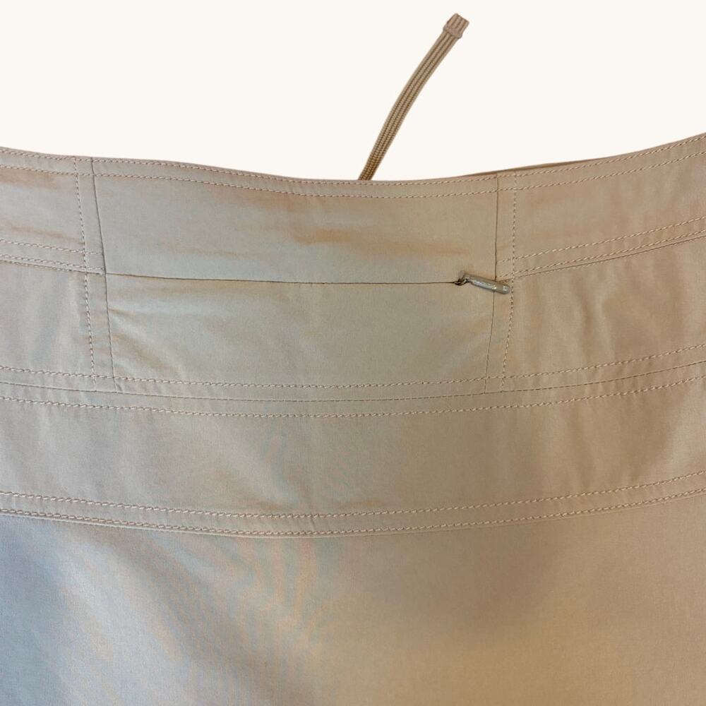 ATHLETA Women's Skort Size 14 Khaki Tan Everyday Skirt Athletic - Picture 7 of 8